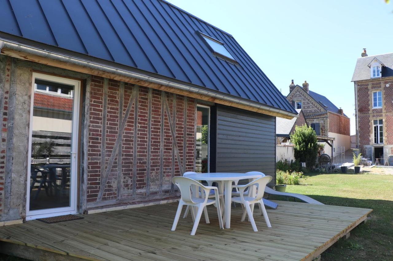 Jolie Maison En Bord De Mer A Pourville Hautot-sur-Mer Exteriör bild