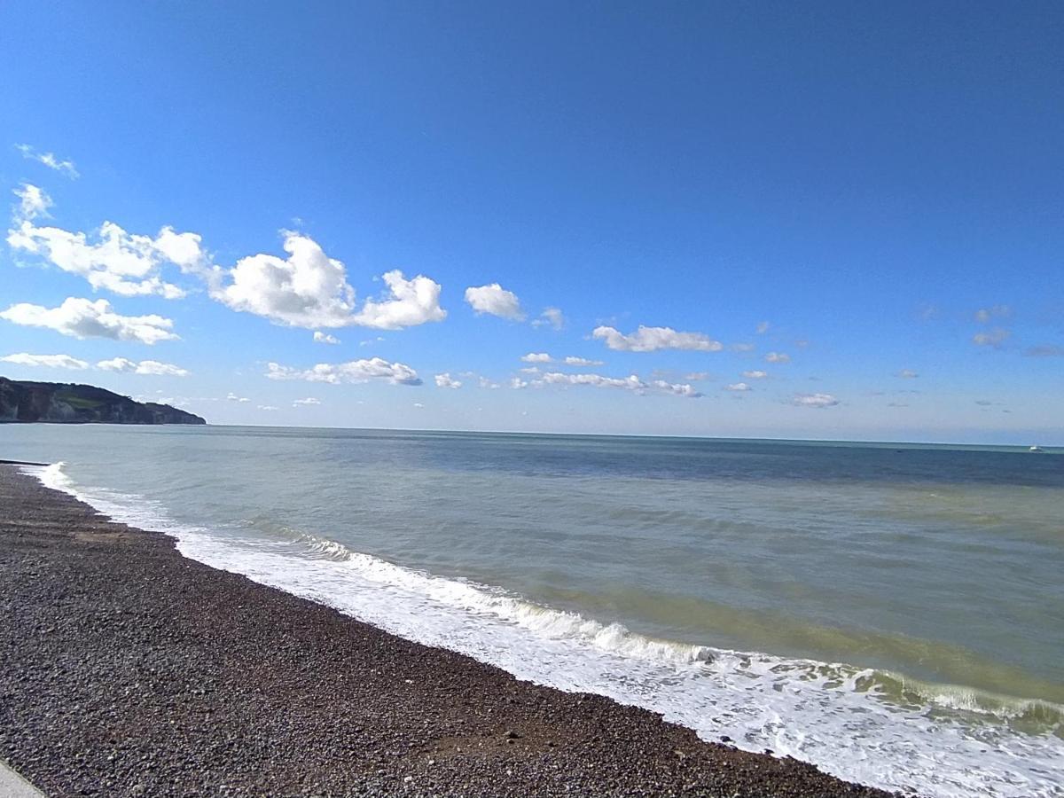 Jolie Maison En Bord De Mer A Pourville Hautot-sur-Mer Exteriör bild