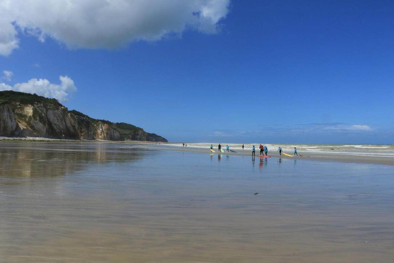 Jolie Maison En Bord De Mer A Pourville Hautot-sur-Mer Exteriör bild