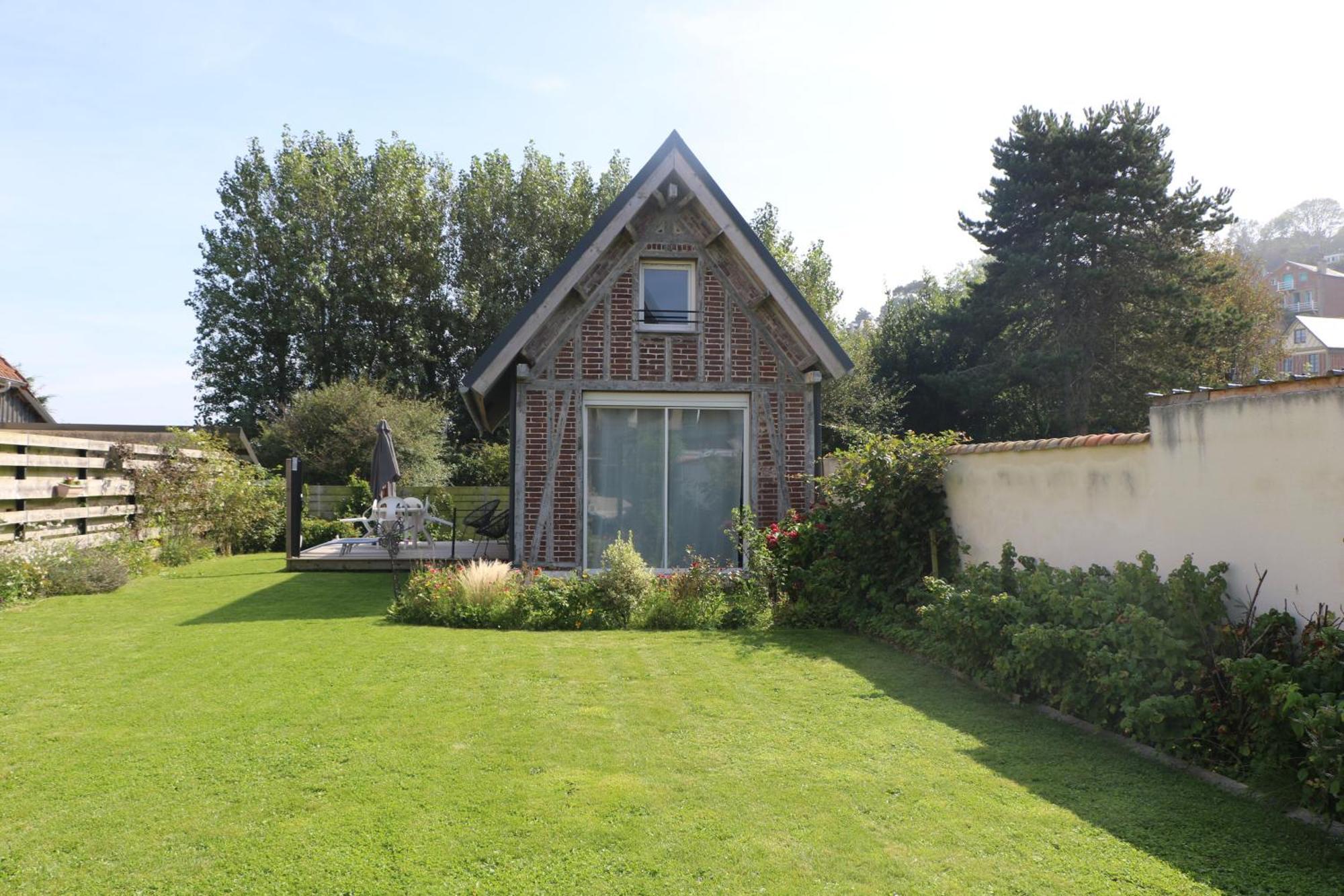 Jolie Maison En Bord De Mer A Pourville Hautot-sur-Mer Exteriör bild